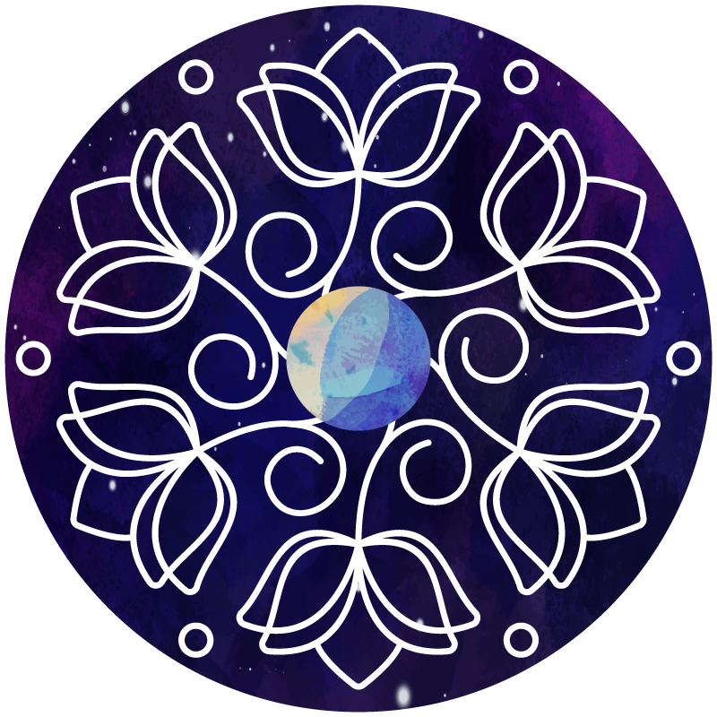 乙烯基地毯特性与莲花图案设计 - TenStickers