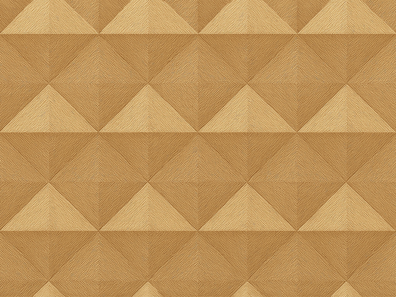 卧室乙烯基地毯 3d金色效果 - TenStickers