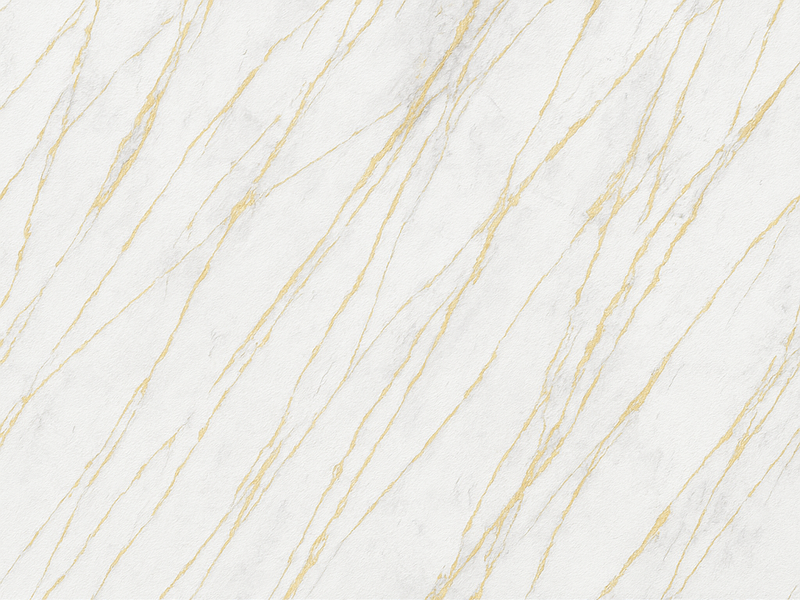 卧室乙烯基地毯灰色大理石金色纹理 - TenStickers