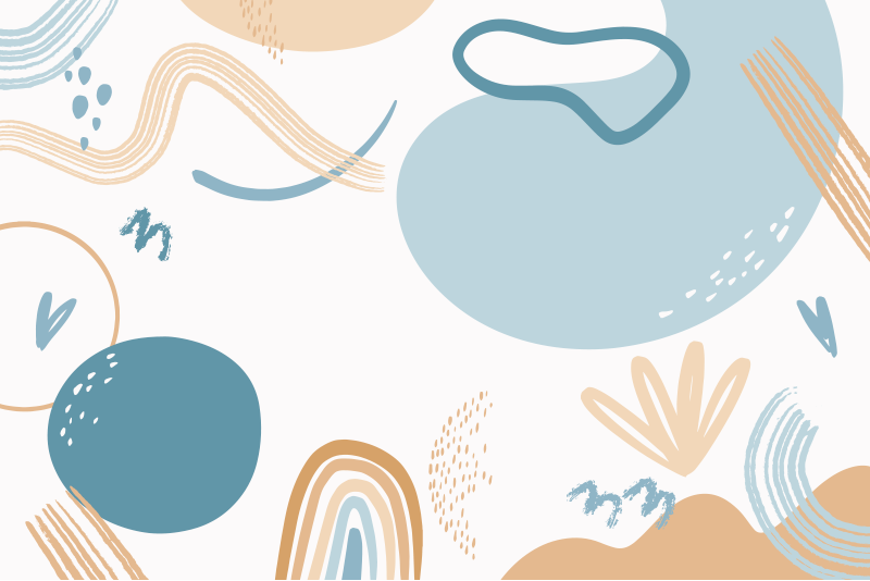 乙烯基地毯几何色彩形状 - TenStickers