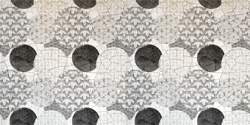 乙烯基地毯几何东方几何图案 - TenStickers