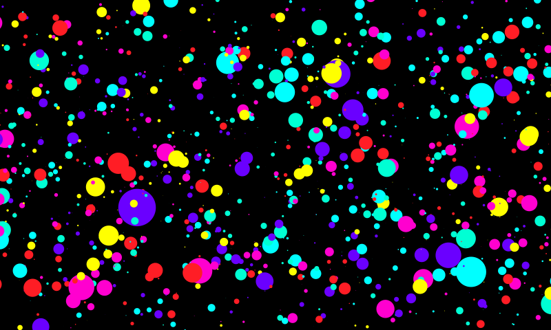 乙烯基地毯几何彩色气泡图案 - TenStickers