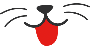 乙烯基地毯 儿童 猫咪嘴鼻贴纸 - TenStickers