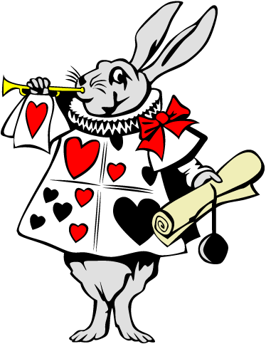 乙烯基地毯 儿童 梦幻兔子 - TenStickers