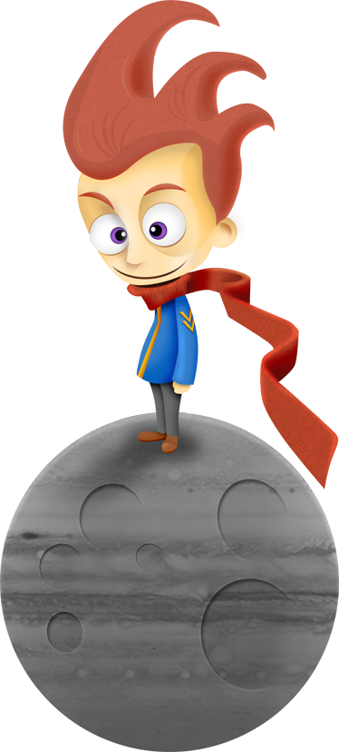 乙烯基地毯 儿童 便携式小王子粘胶 - TenStickers