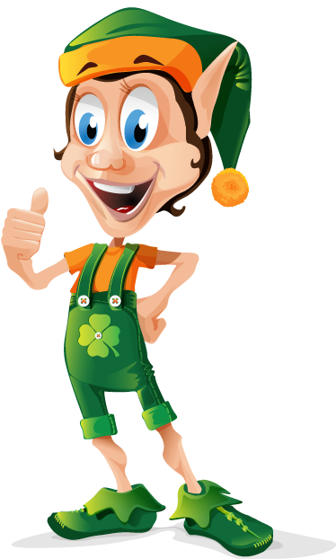 乙烯基地毯 儿童 三叶草精灵 - TenStickers