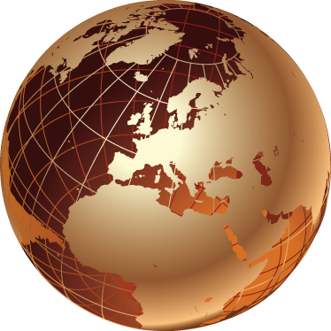 乙烯基地毯 黄金世界乙烯基地板 欧洲 - TenStickers