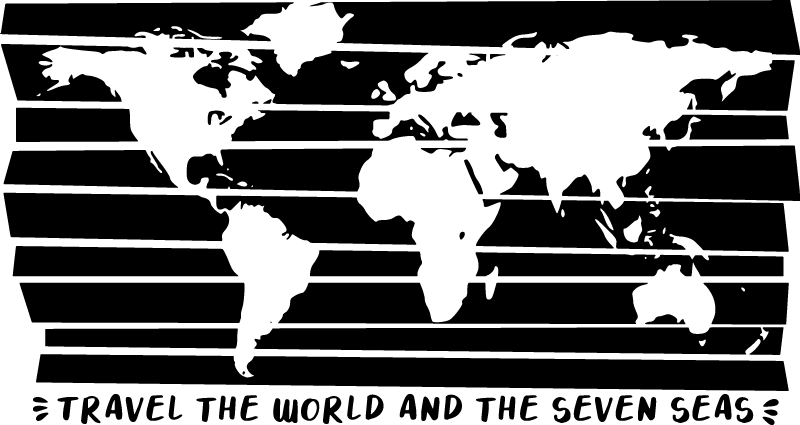 乙烯基地毯让您畅游世界 - TenStickers