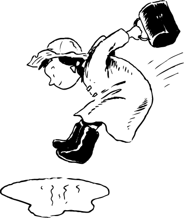 乙烯基地毯 儿童 跳水洼的儿童地垫 - TenStickers