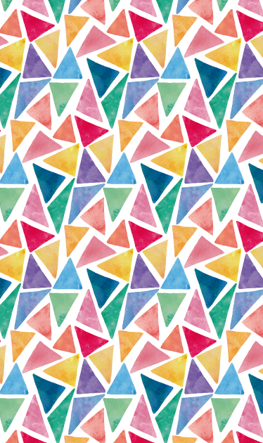 乙烯基厨房地毯几何图案厨房柜地板革 - TenStickers