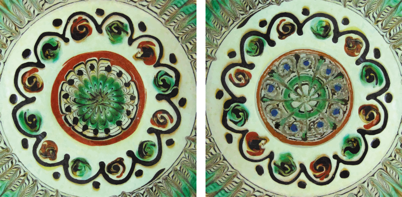 乙烯基厨房地毯霍雷祖瓷砖 - TenStickers