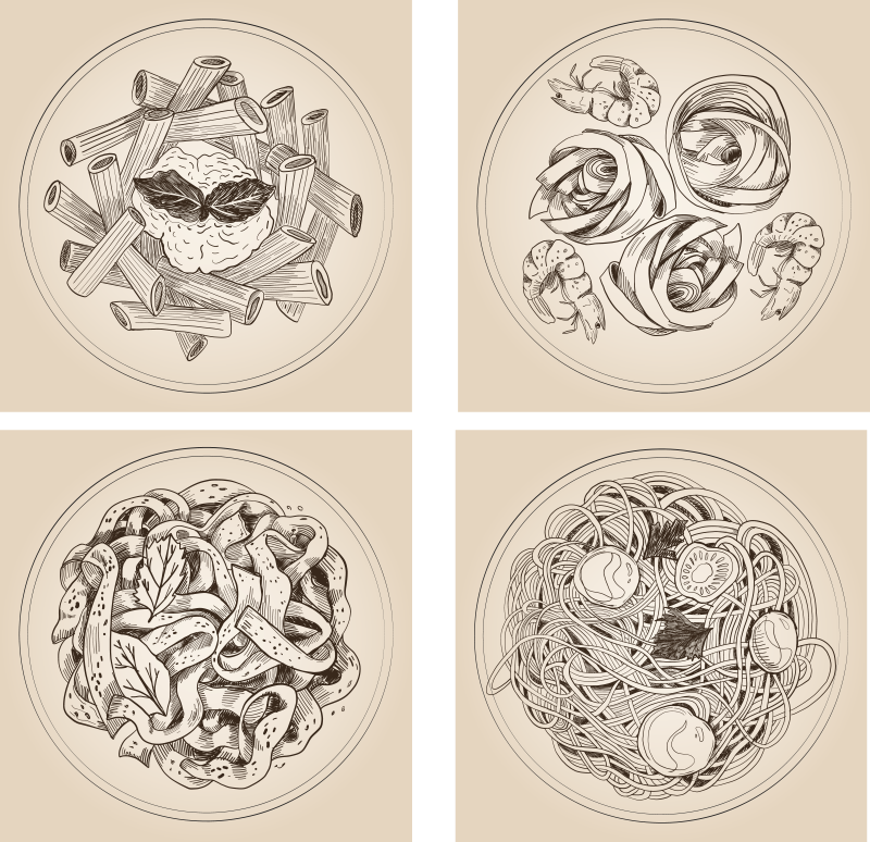 乙烯基厨房地毯装饰盘 - TenStickers