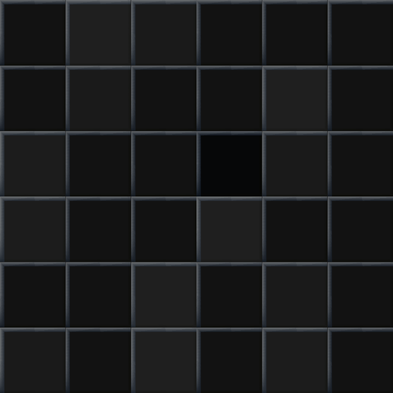 乙烯基厨房地毯黑色小瓷砖适合厨房 - TenStickers