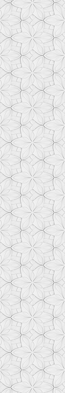 乙烯基厨房地毯简约花卉六角砖 - TenStickers