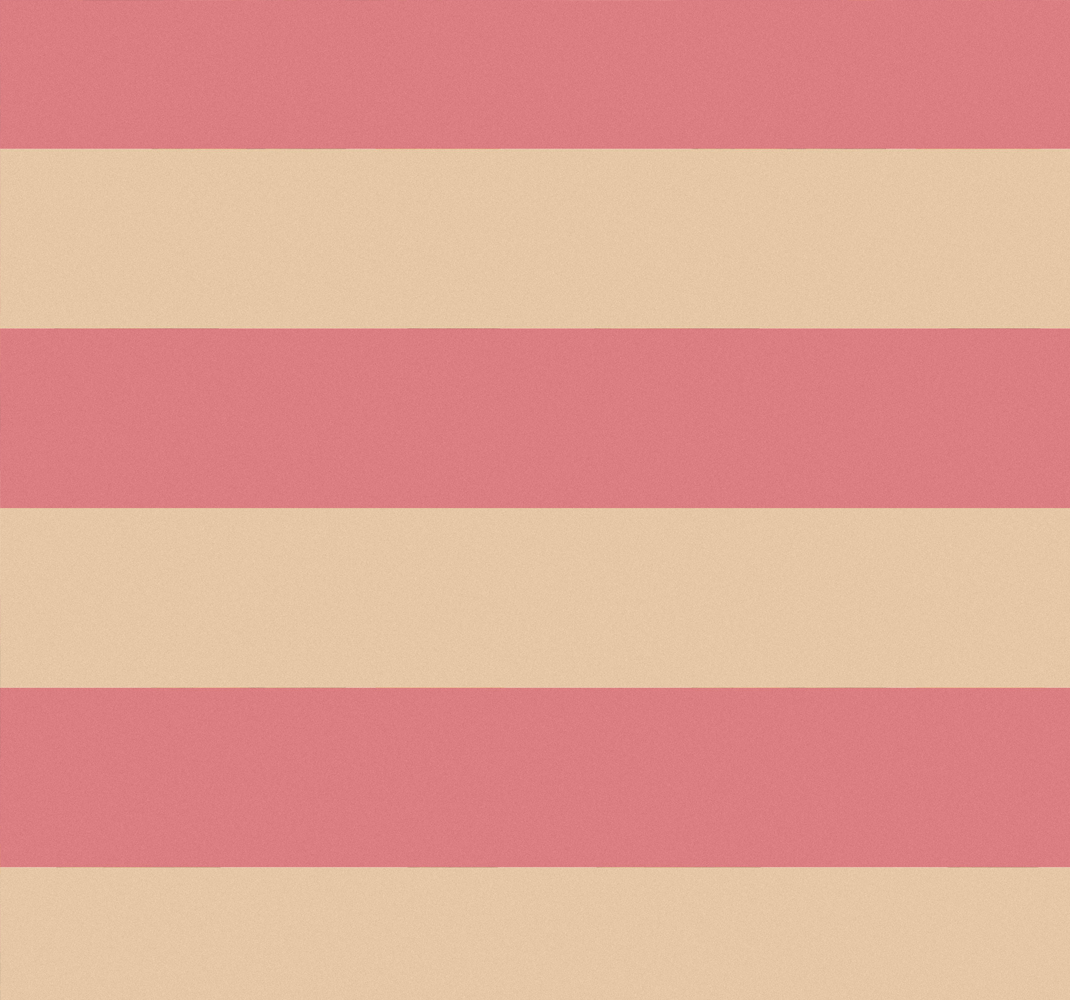 乙烯基厨房地毯粉色横条纹 - TenStickers