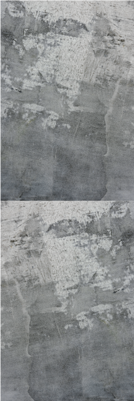 卧室乙烯基地毯复古生锈银色重叠图案 - TenStickers