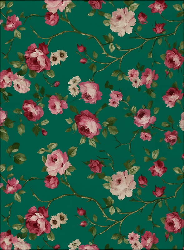 卧室乙烯基地毯装饰树花图案 - TenStickers