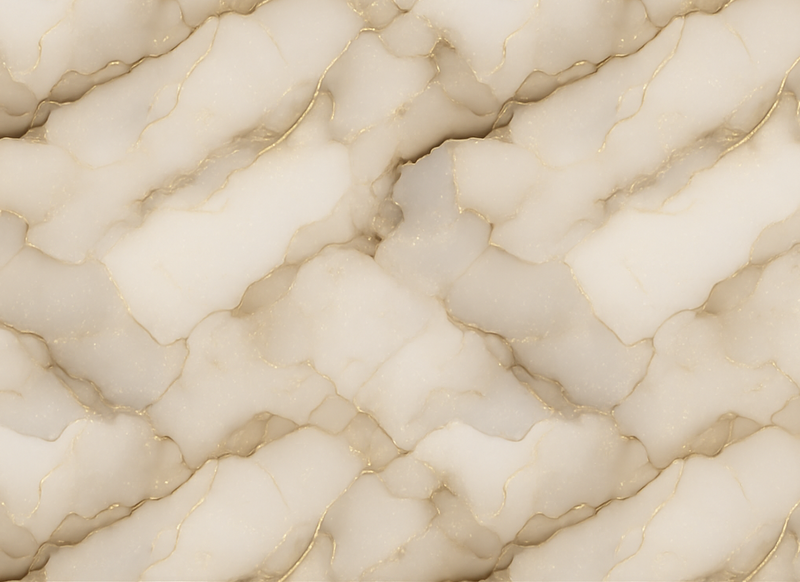 卧室乙烯基地毯奢华白金大理石 - TenStickers