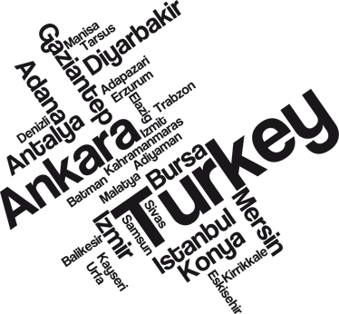 卧室乙烯基地毯土耳其装饰文字 - TenStickers