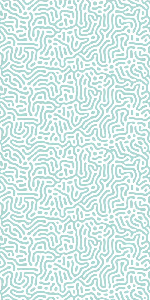 卧室乙烯基地毯绿色与白色自然图案 - TenStickers