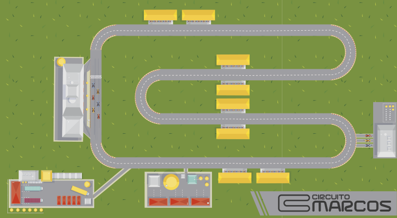 乙烯基地毯名称 跑马场游乐场 - TenStickers