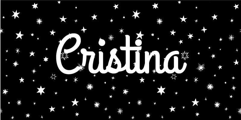 乙烯基地毯名称 定制星光 - TenStickers