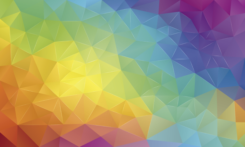 乙烯基地毯几何 几何光谱 - TenStickers