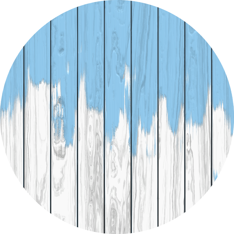 乙烯基地毯木纹 受损木材 - TenStickers