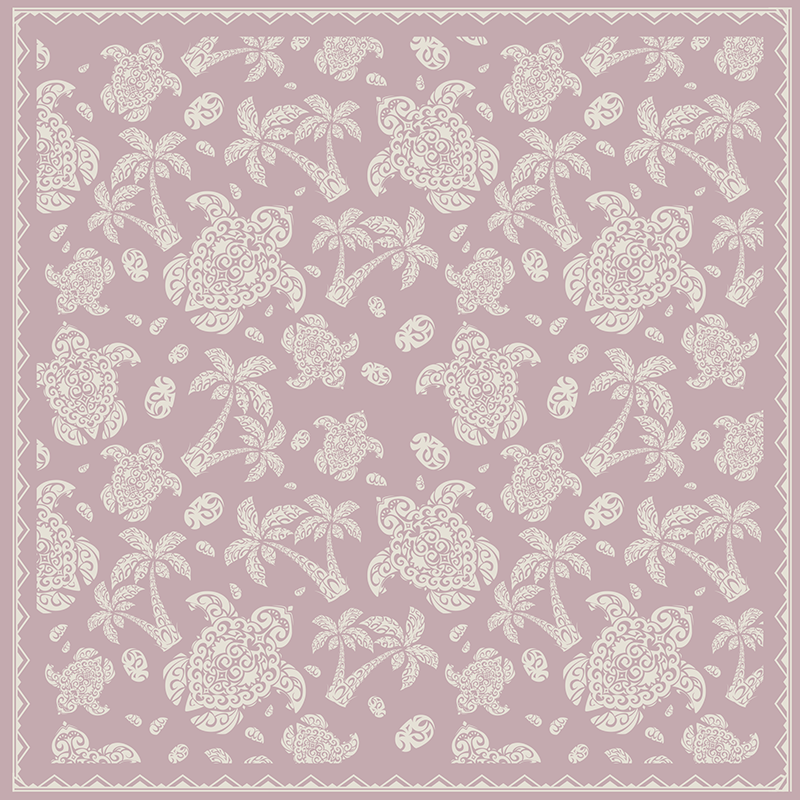 乙烯基地毯 佩斯利曼陀罗 - TenStickers