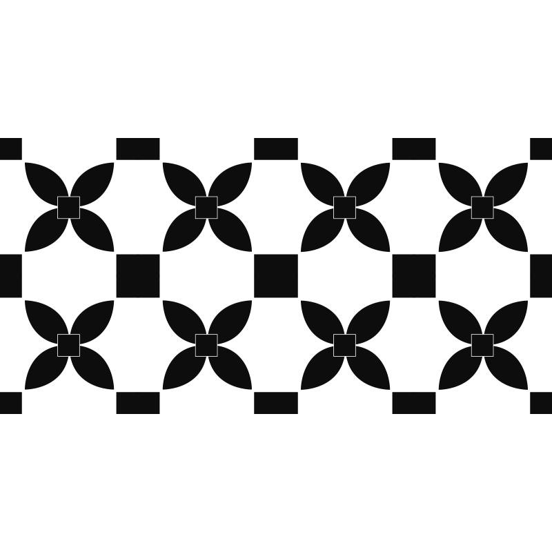 乙烯基厨房地毯 单色平铺 - TenStickers