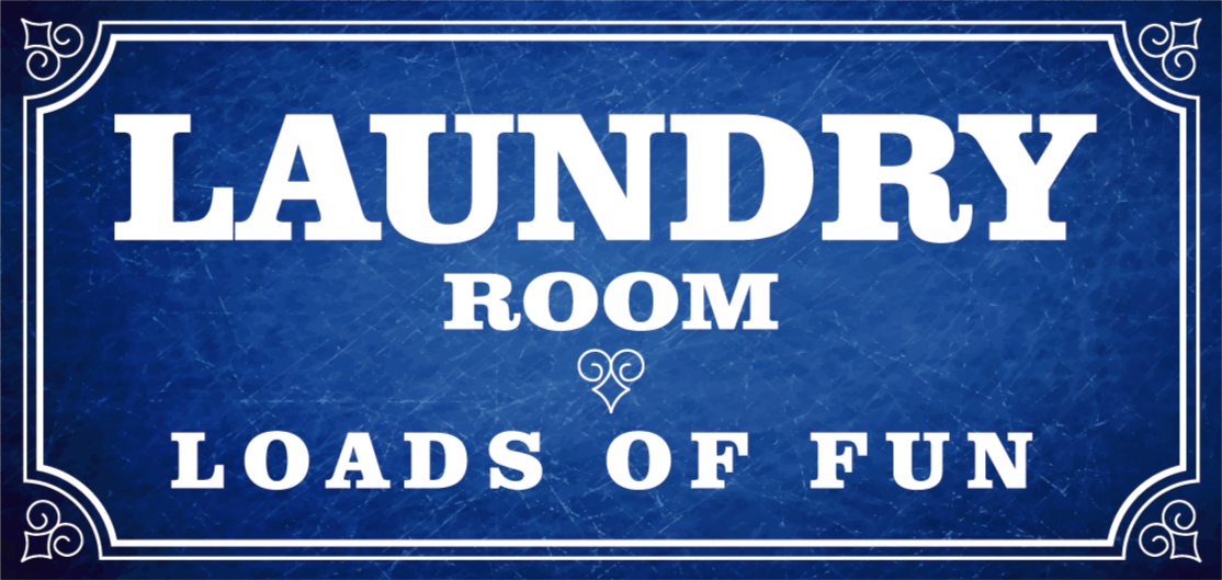 有趣的洗衣定制地毯在家 - TenStickers