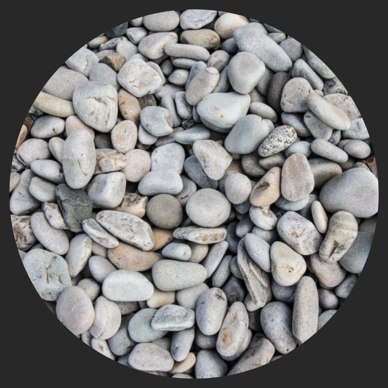 小石头浴室地板 - TenStickers