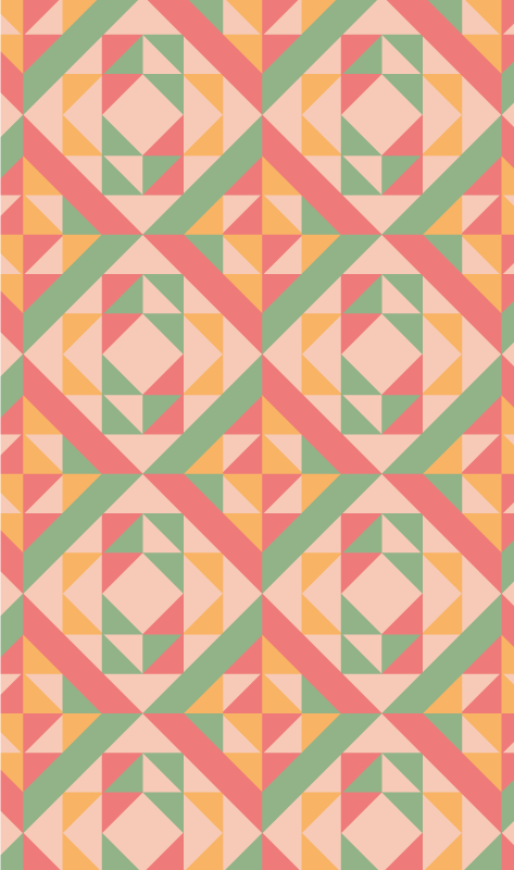 乙烯基地毯路面图案石材地板砖 - TenStickers