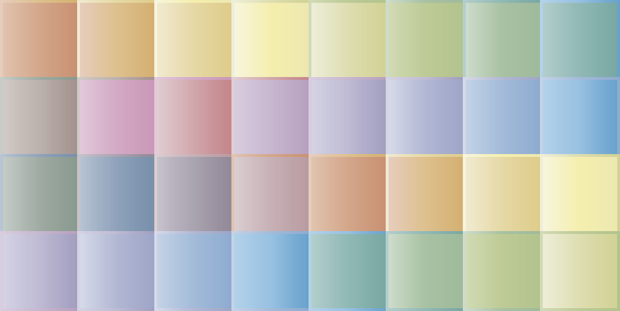 乙烯基厨房地毯色彩斑斓的像素化 - TenStickers