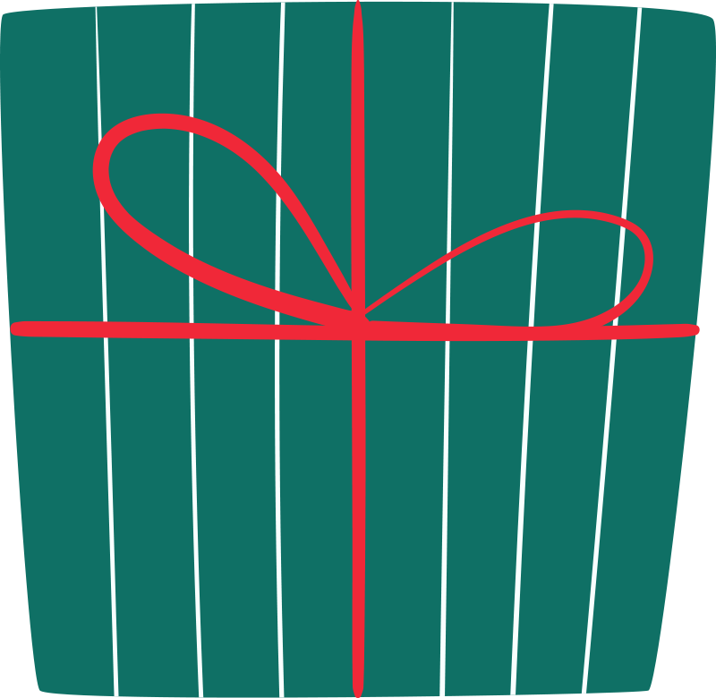 乙烯基地毯条纹 绿色红色条纹 - TenStickers