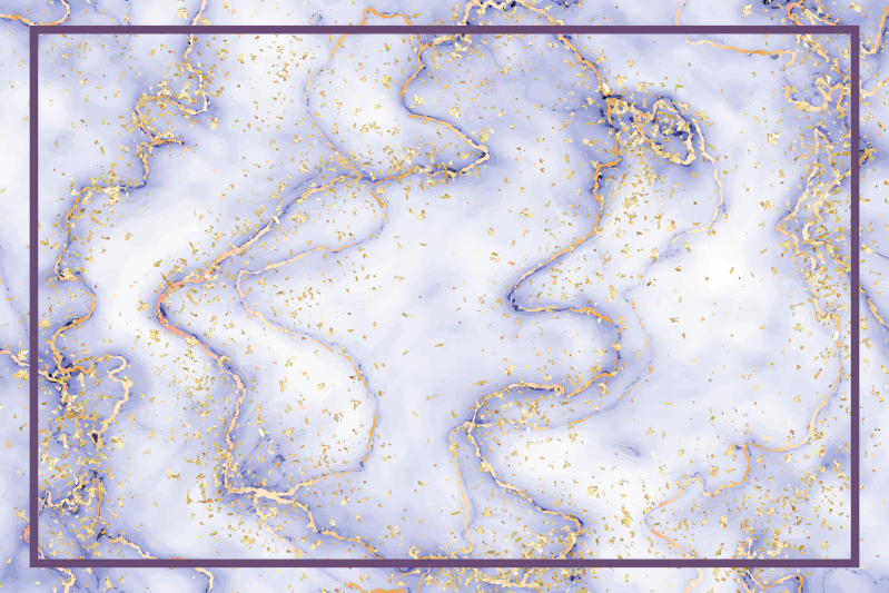 大理石乙烯基地毯金色斑点纹理 - TenStickers