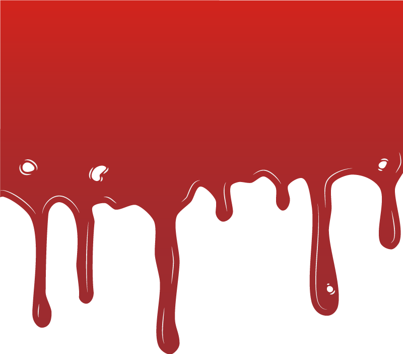 乙烯基地毯万圣节 滴漆 - TenStickers