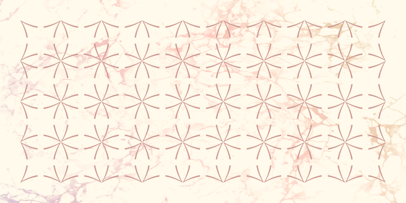 乙烯基地毯客厅几何星形图案 - TenStickers