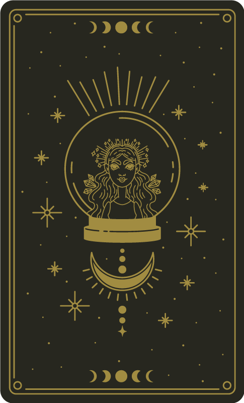 乙烯基地毯 天体曼荼罗 - TenStickers