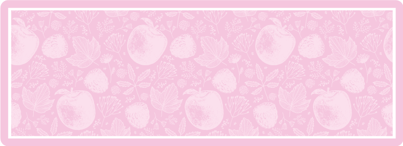 复古的画笔描边卧室地毯 - TenStickers