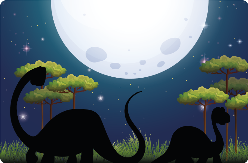 乙烯基地毯适合野生动物探险电路 - TenStickers