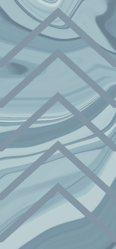 大理石乙烯基地毯时尚蓝色波浪 - TenStickers