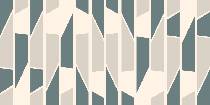 乙烯基地毯几何 抽象角度 - TenStickers