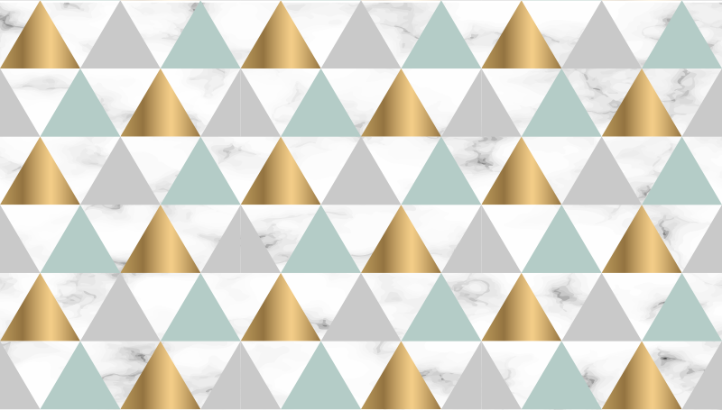 乙烯基地毯几何 几何三元组 - TenStickers