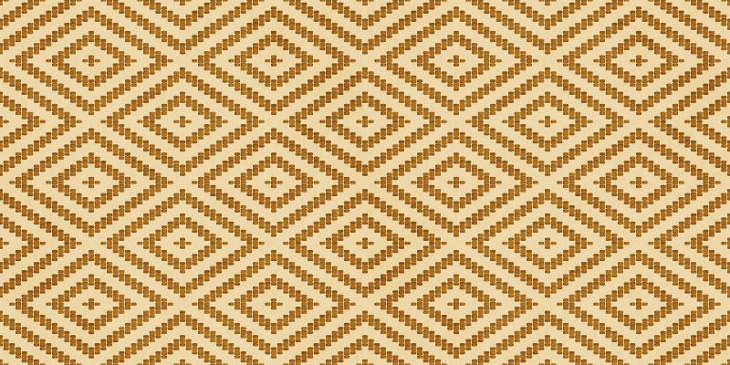 乙烯基地毯几何钻石纹理风格 - TenStickers