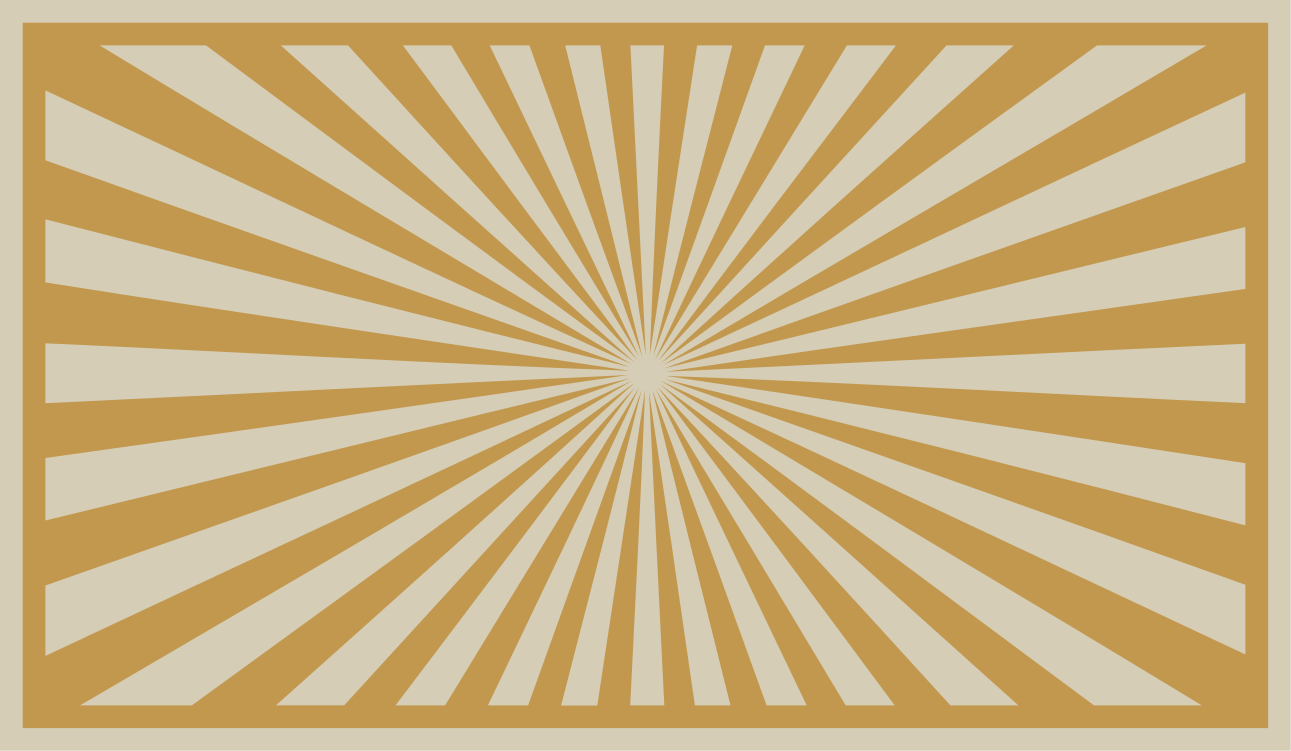 乙烯基地毯几何 辐射爆发模式 - TenStickers