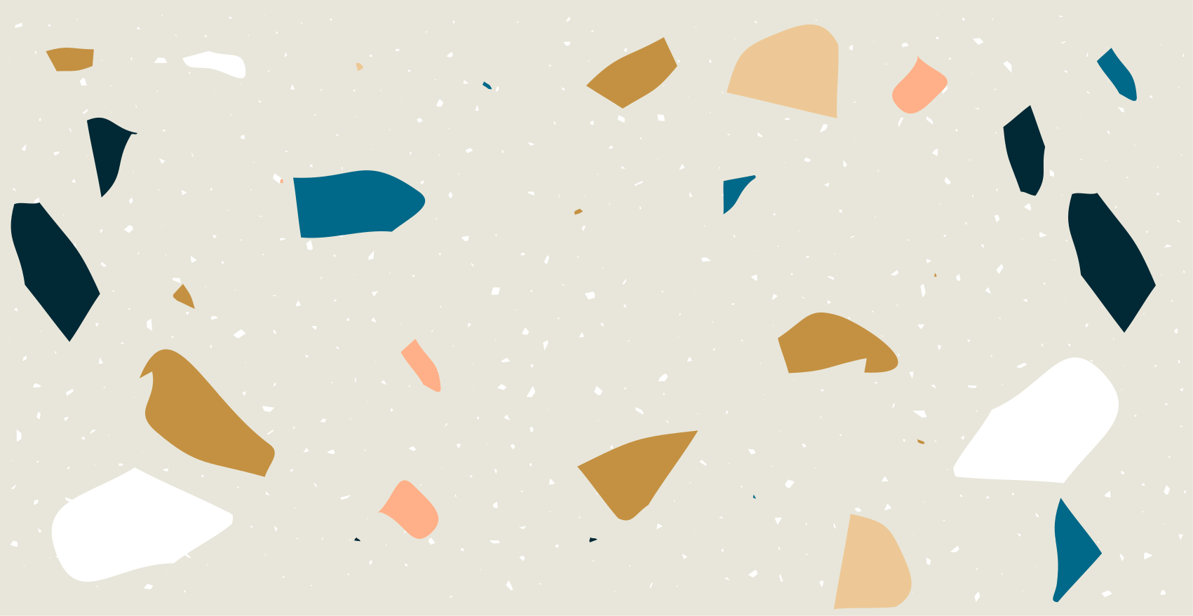 乙烯基地毯几何 水磨石飞溅 - TenStickers