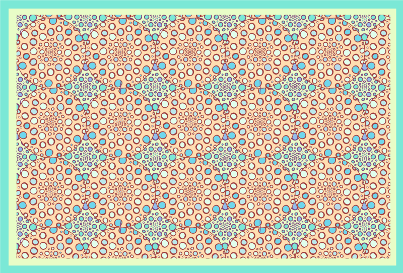 卧室乙烯基地毯优雅植物印花 - TenStickers