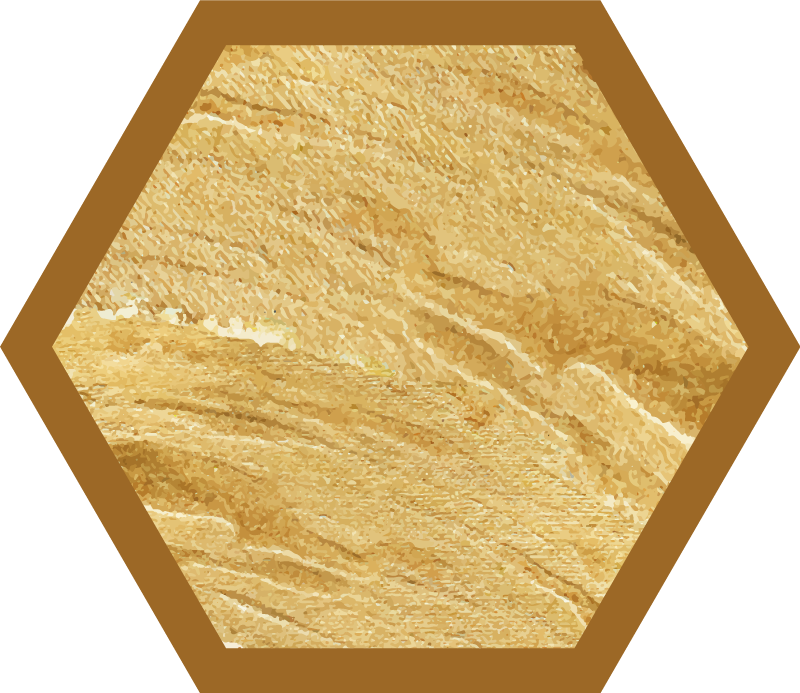 乙烯基地毯木纹六角纹理设计 - TenStickers