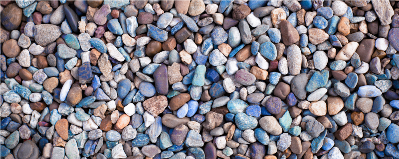 乙烯基厨房地毯鹅卵石排列 - TenStickers